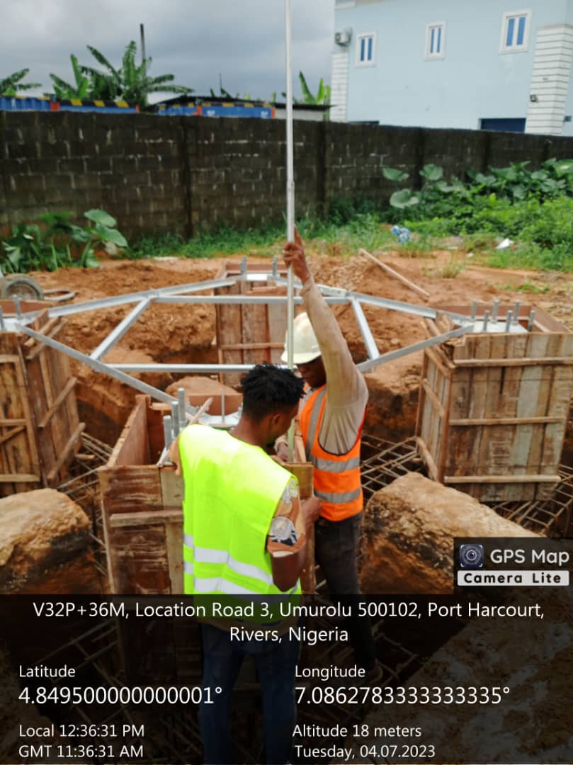 Telecom site construction and build